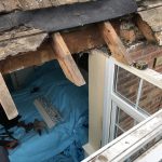 storm damaged roof