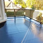 new flat roof installation